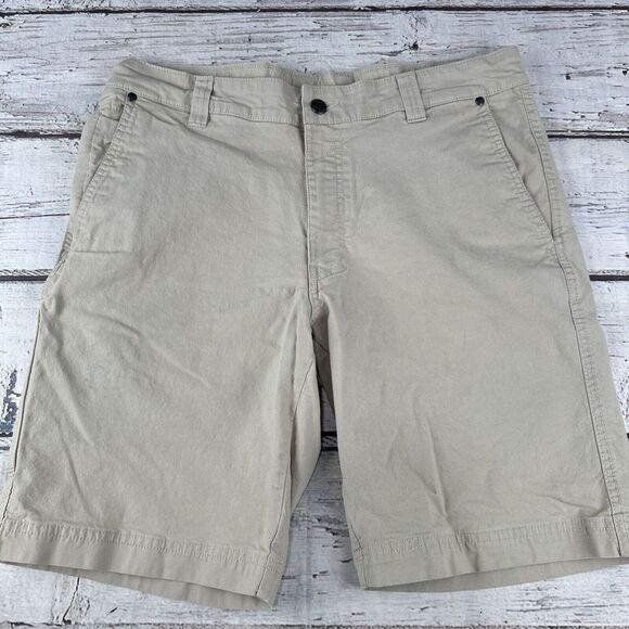 Columbia Other - Columbia Men's Shorts Khaki Tan Lightweight Size 34/10 Hike Cotton Elastane Flaw